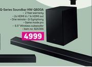 Game Samsung Q-Series Soundbar HW-Q600A offer