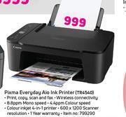 Game Canon Pixma Everyday Aio Ink Printer TR4540 offer