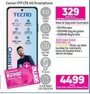 Game Camon Tecno 17P LTE 4G Smartphone-Each offer