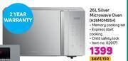 Game Hisense 26L Silver Microwave Oven H26MOMS5H offer