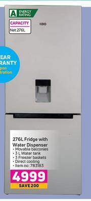 Game KIC 276L Fridge With Water Dispenser offer