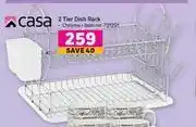 Game Casa 2 Tier Dish Rack offer