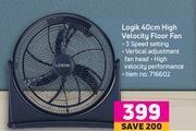 Game Logik 40cm High Velocity Floor Fan offer