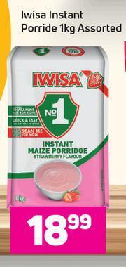 Game Iwisa Instant Porridge Assorted-1kg offer