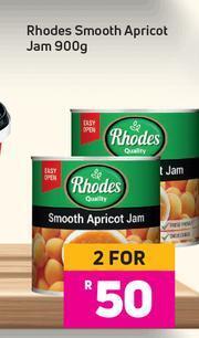 Game Rhodes Smooth Apricot Jam-For 2 x 900g offer
