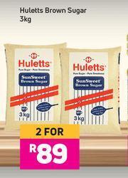 Huletts Brown Sugar-For 2 x 3kg