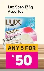 Game Lux Soap Assorted-For 5 x 175g offer