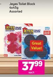 Game Jeyes Toilet Block Assorted-4 x 45g Each offer