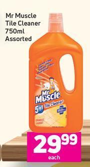 Game Mr Muscle Tile Cleaner Assorted-750ml Each offer