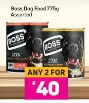 Game Boss Dog Food Assorted-For Any 2 x 775g offer