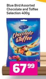 Game Blue Bird Assorted Chocolate And Toffee Selection-400g offer