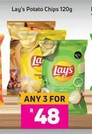 Game Lay's Potato Chips-For Any 3 x 120g offer