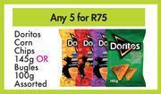 Game Doritos Corn Chips 145g Or Bugles 100g Assorted-For Any 5 offer