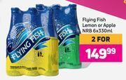 Flying Fish Lemon Or Apple NRB-For 2 x 6 x 330ml