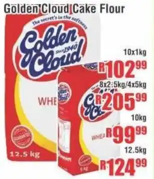 Devland Cash And Carry Golden Cloud Cake Flour 10 x 1kg offer