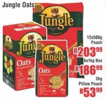 Devland Cash And Carry Jungle Oats 12x500g Pouch offer