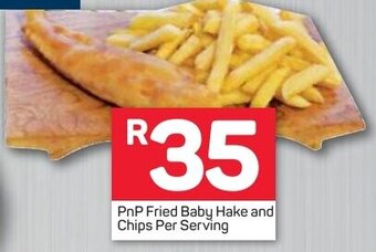 Pick n Pay PnP Fried Baby Hake and Chips offer