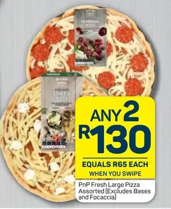 Pick n Pay PnP Fresh Large Pizza 2's offer