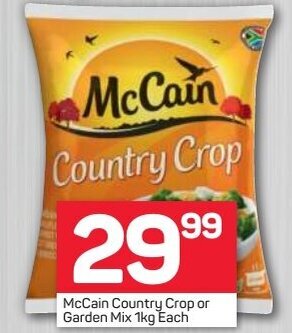 Pick n Pay McCain Country Crop or Garden Mix 1kg offer