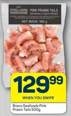 Pick n Pay Breco Seafoods Pink Prawn Tails 500g offer