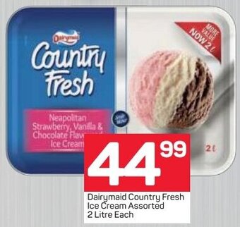 Pick n Pay Dairymaid Country Fresh Ice Cream 2L offer