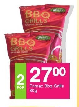 Save Frimax Bbq Grills 80g offer