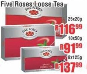 Five Roses Loose Tea 25x20g