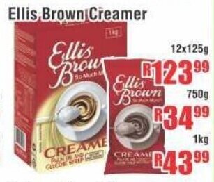 Devland Cash And Carry Ellis Brown Creamer 12x125g offer