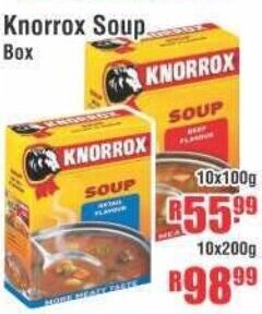 Devland Cash And Carry Knorrox Soup Box 10x100g offer