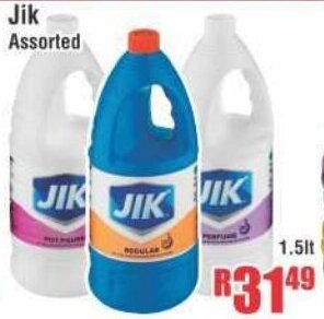 Devland Cash And Carry Jik Assorted 1.5lt offer