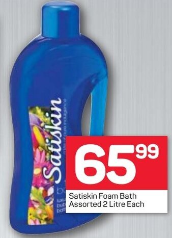 Pick n Pay Satiskin Foam Bath 2L offer