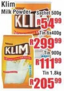 Klim Milk Powder Sachet 500g