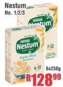 Nestum No. 1/2/3 6x250g