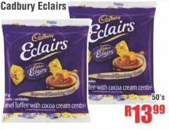 Devland Cash And Carry Cadbury Eclairs 50's offer