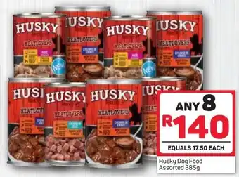 Pick n Pay Husky Dog Food 8 x 385g offer