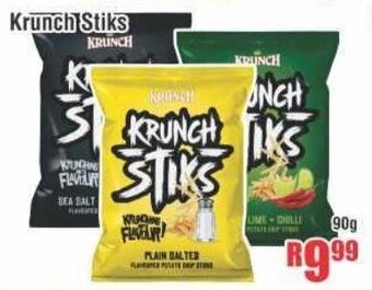 Devland Cash And Carry Krunch Stiks 90g offer