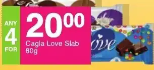 Save Cagla Love Slab 80g offer
