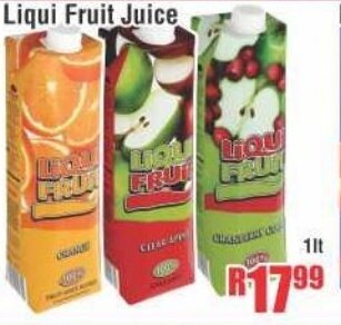 Liqui Fruit Juice 1lt