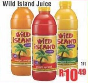 Devland Cash And Carry Wild Island Juice 1lt offer