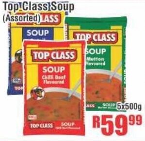 Devland Cash And Carry Top Class Soup Assorted 5x500g offer
