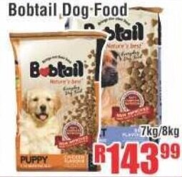Devland Cash And Carry Bobtail Dog-Food 7kg/8kg offer