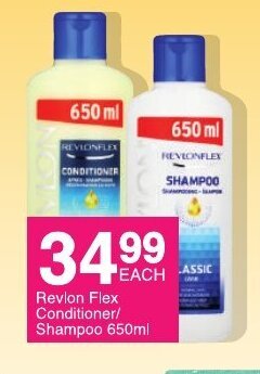 Save Revlon Flex Conditioner / Shampoo 650ml offer