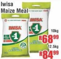 Devland Cash And Carry Iwisa Maize Meal 10kg offer