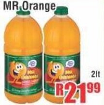 Mr Orange 2lt