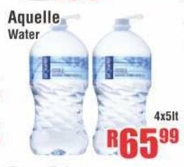 Devland Cash And Carry Aquelle Water 4x5lt offer