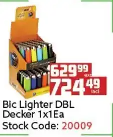 Africa Cash and Carry BIC Lighter BDL Decker 1x1Ea offer