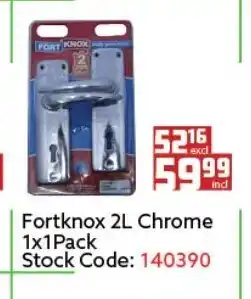 Africa Cash and Carry Fortknox 2L Chrome 1x1Pack offer