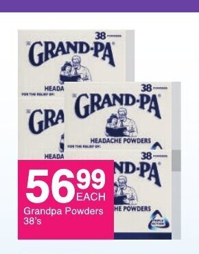 Grandpa Powders 38's