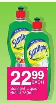 Save Sunlight Liquid Bottle 750ml offer
