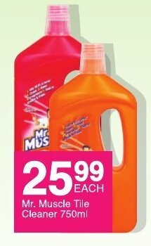 Save Mr. Muscle Tile Cleaner 750ml offer